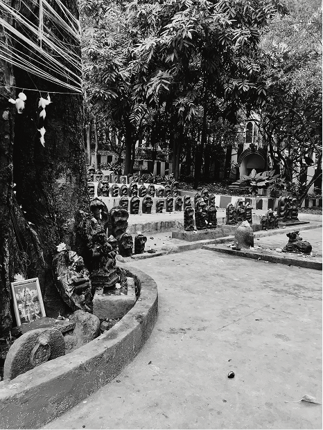The original founding location of Mati Bhadra Sagara in Malleswaram, Bangalore